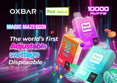 OXBAR & POD JUICE lanza el Magic Maze Pro Joint Version